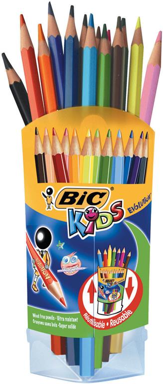 BIC Barvice Evolution, praktično pakiranje