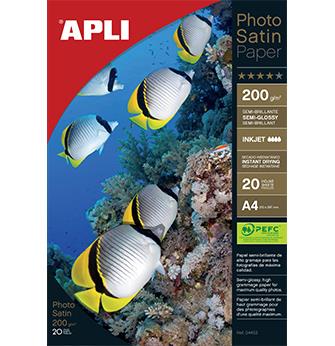 Apli Foto papir A4 Photo satin 200g