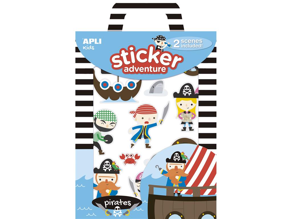 Apli kids Nalepke, pirati
