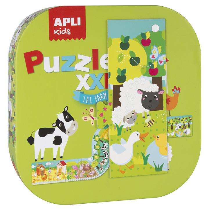 Apli kids Velika sestavljanka kmetija