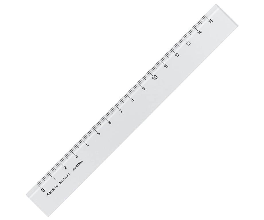 Aristo Ravnilo pleksi 15 cm