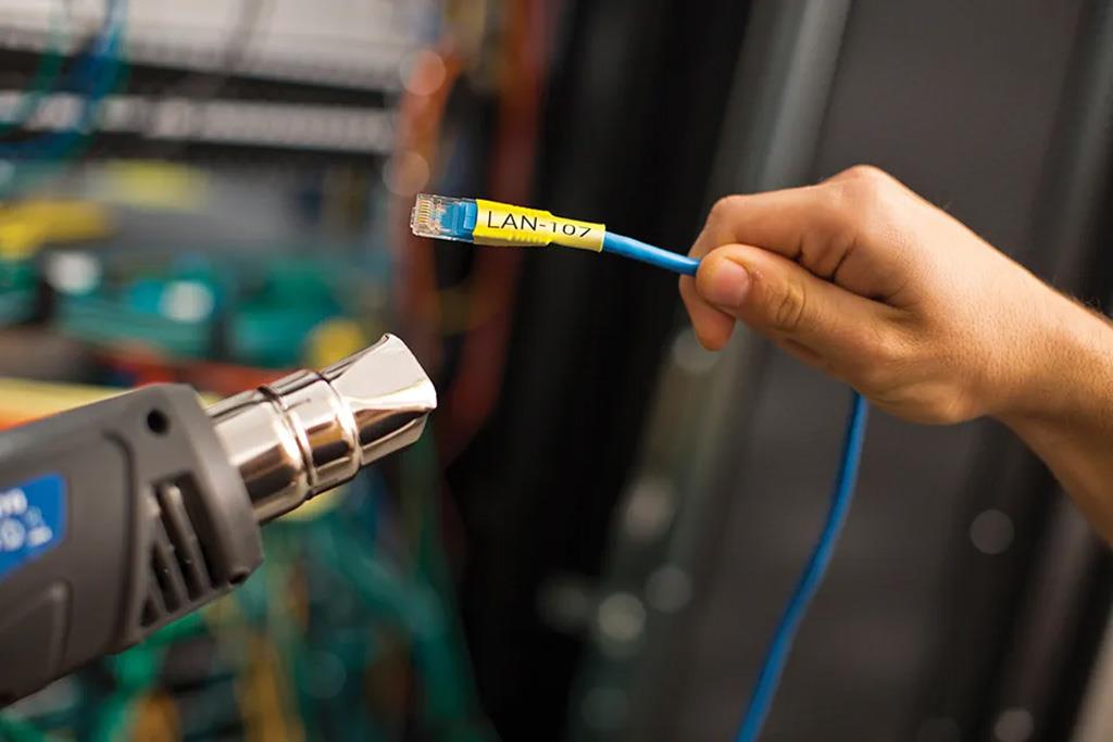 Brother HSE621E Rumen/črn trak 9mm