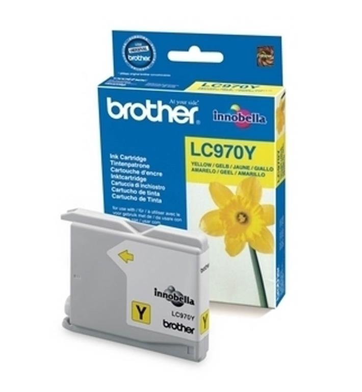 Brother Kartuša LC970Y, yellow, 300 strani