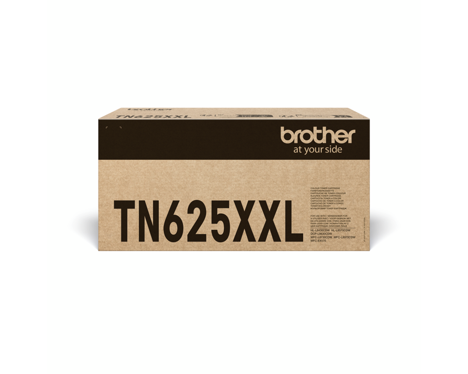 Brother Toner TN625XXLBK, črn, 7.500 strani