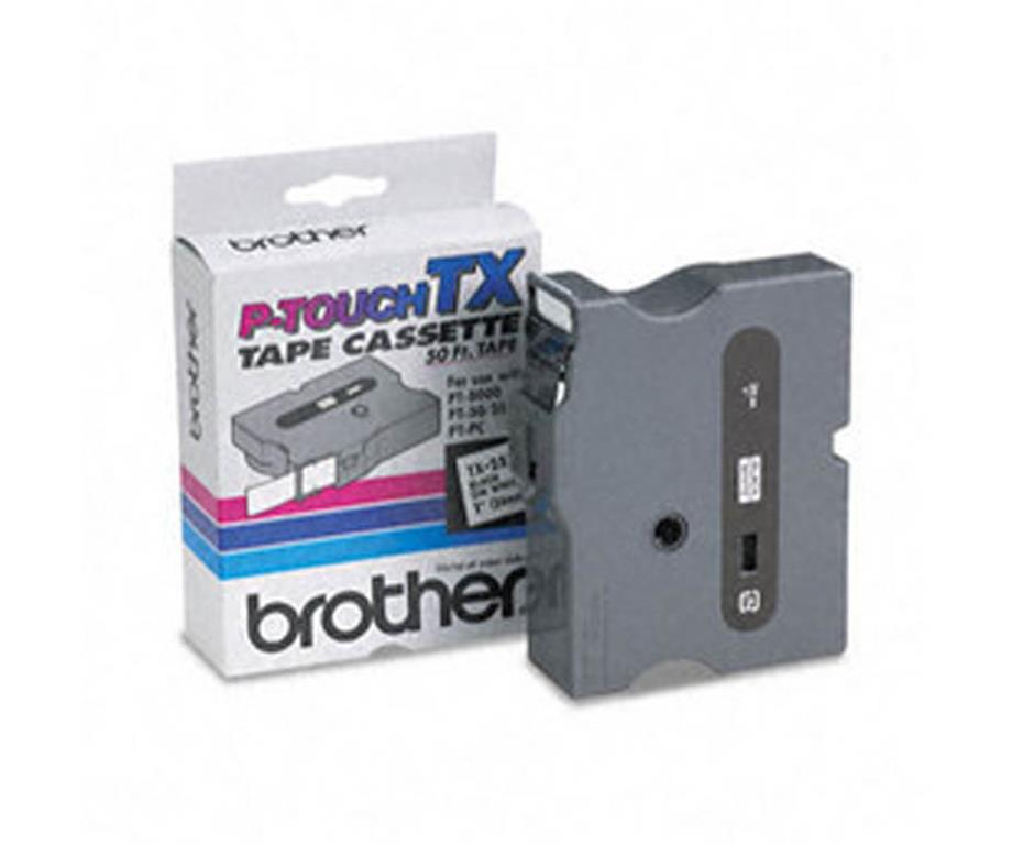Brother Tx641 Rumen/črn 18mm