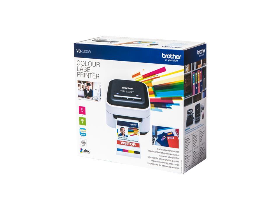 Brother VC-500W barvni tiskalnik nalepk