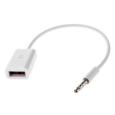 CoreParts Adapter USB na Mini Jack, bel