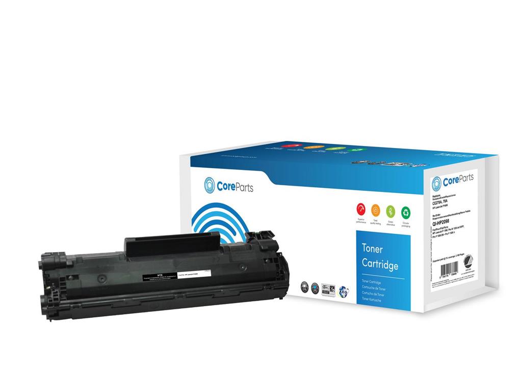 CoreParts Toner črn CE278A (2.1K)