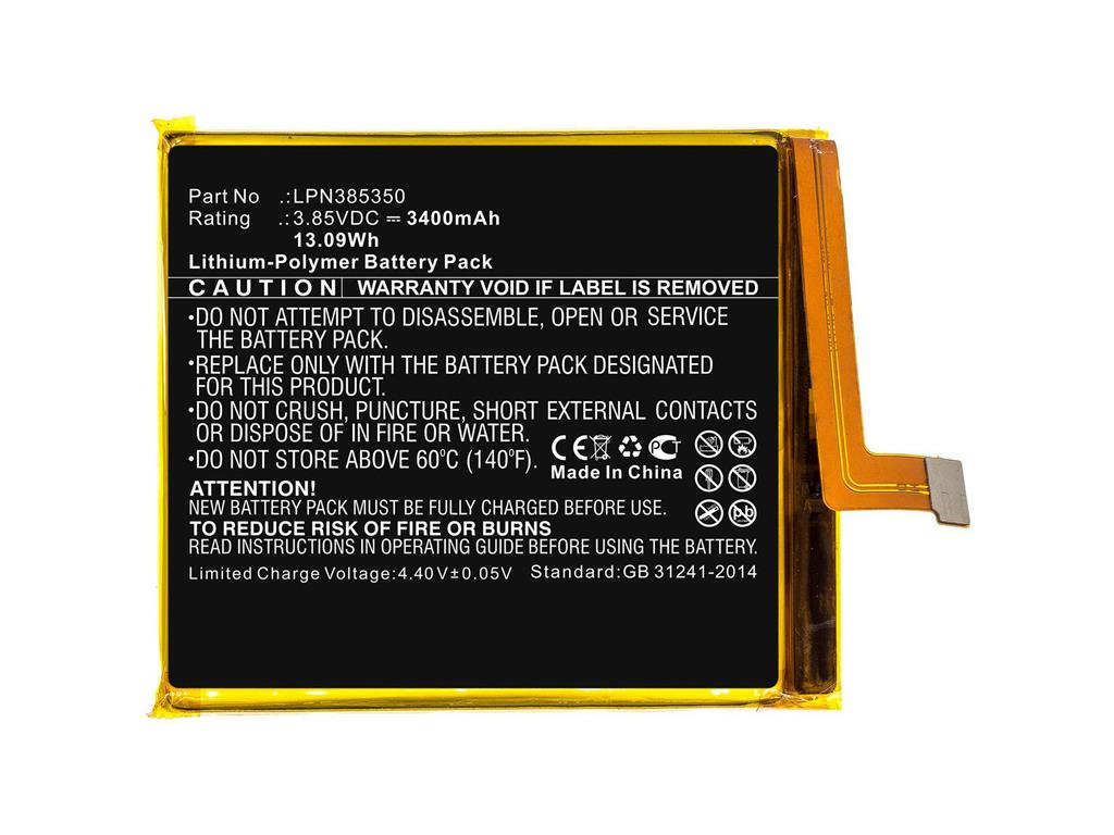 CoreParts Mobilna baterija 13.09Wh Li-Pol 3.85V