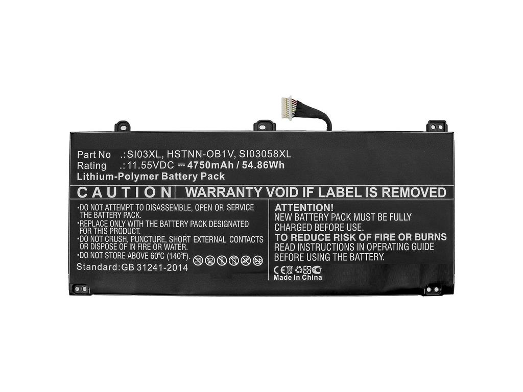 CoreParts Baterija za prenosnik HP 54.86Wh