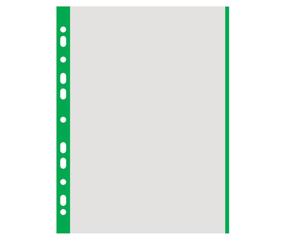 Donau Ovojnice U A4 mat 40 mic, zelen rob