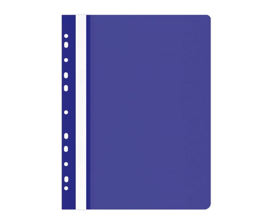 Donau Mapa s sponko in perforacijo modra