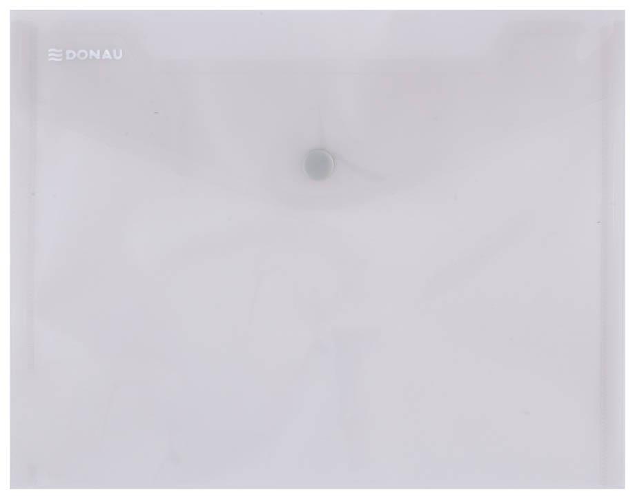 Donau Mapa z gumbom C5 siva