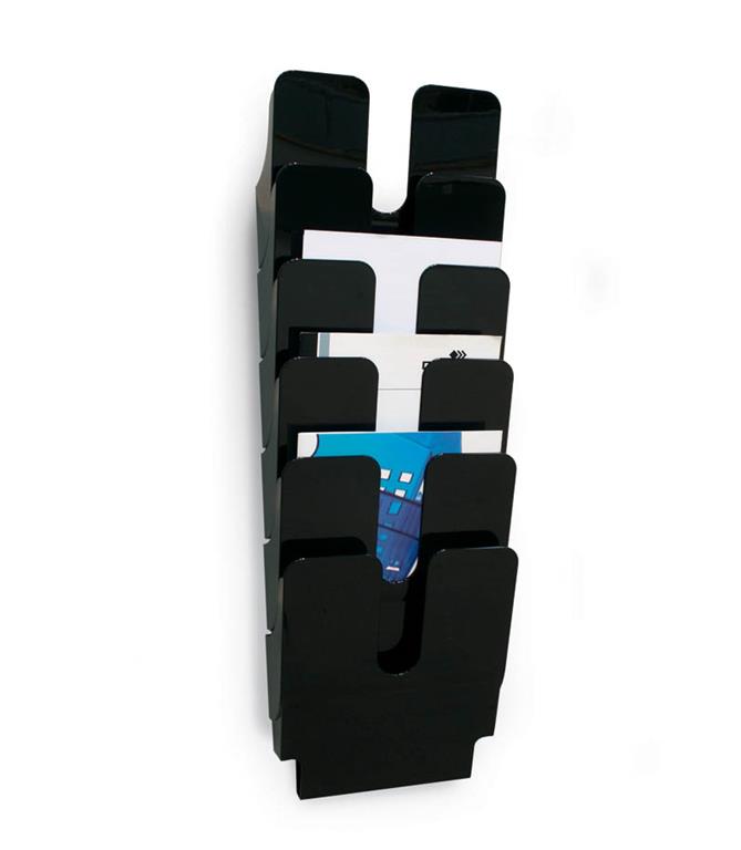 Durable Flexiplus stenski 6 A4 črn