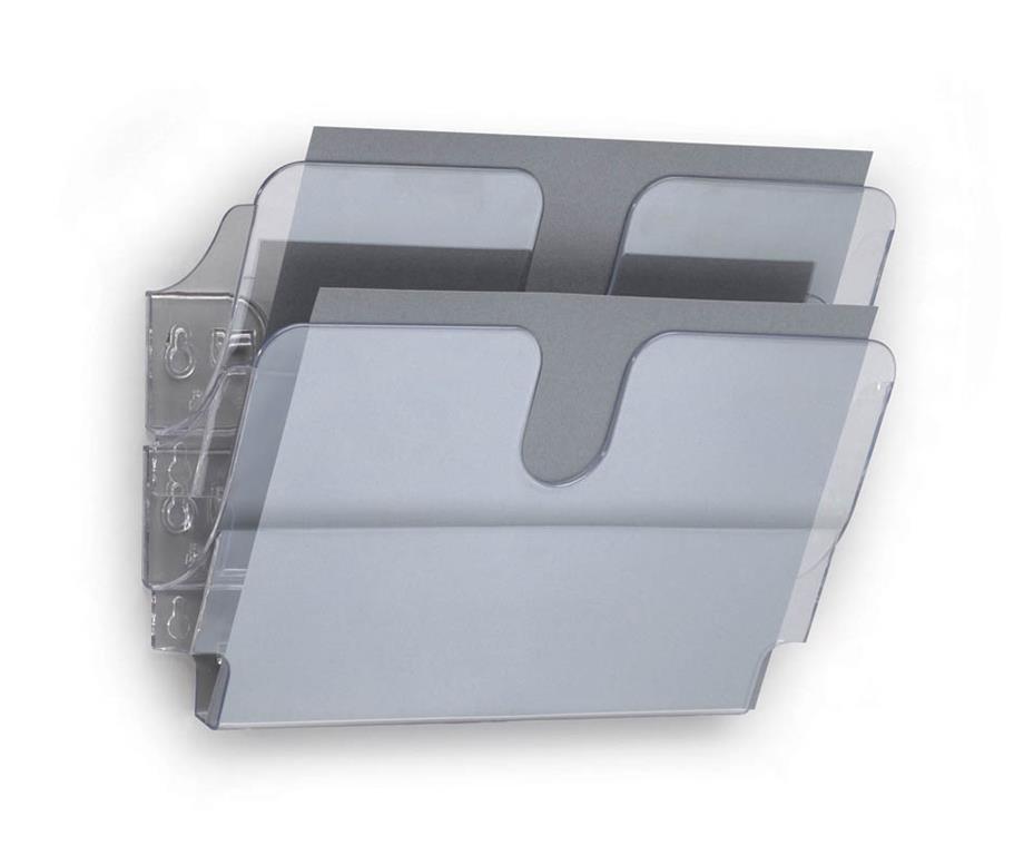 Durable Flexiplus stenski 2 A4 ležeči prozoren