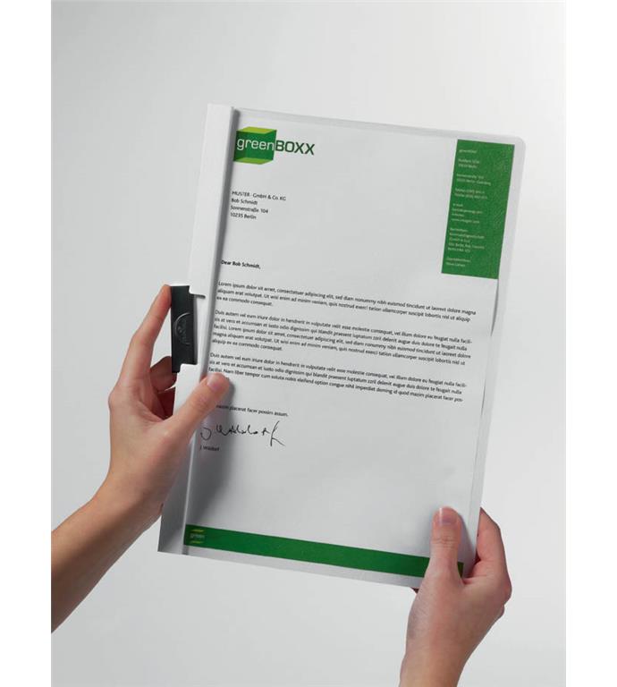 Durable Mapa Duraclip (2209) A4 temno modra