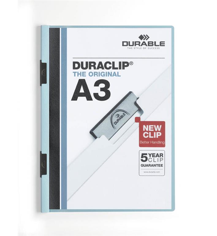 DURABLE Mapa Duraclip (2218) A3 modra