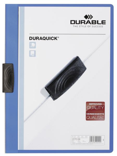 DURABLE Mapa Duraquick (2270) A4 modra