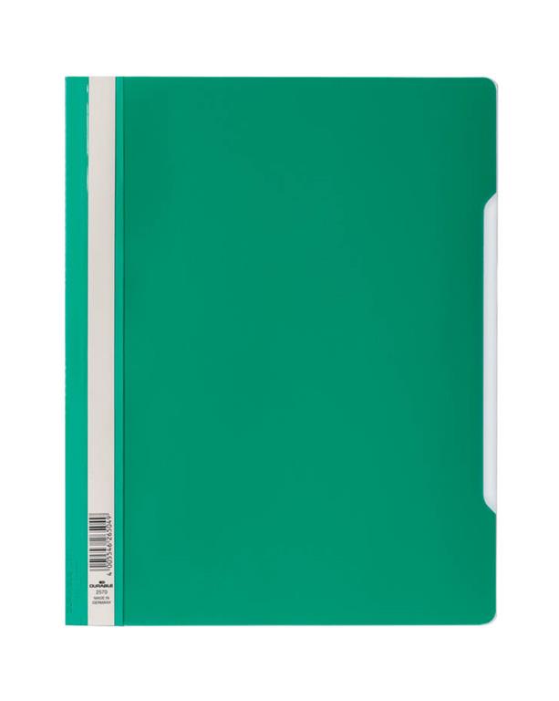 Durable Mapa s sponko (2570) zelena