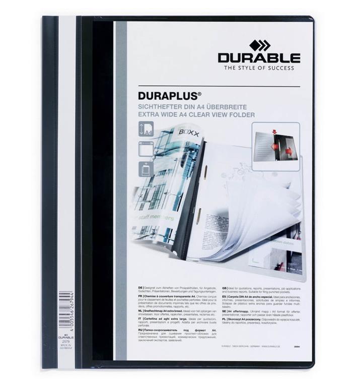 Durable Mapa Duraplus (2579) črna