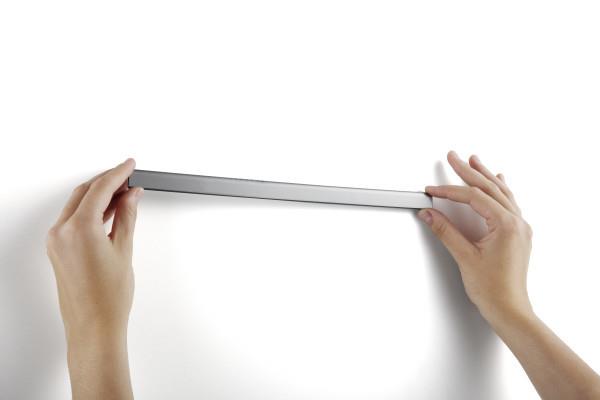 Durable Letvica DURAFIX 297 mm, srebrna