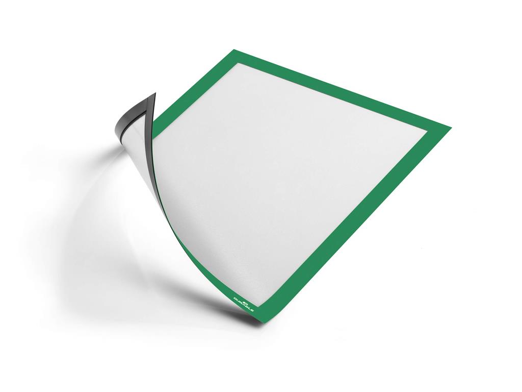Durable Okvir DURAFRAME MAGNETIC A4, zelen 5 kos