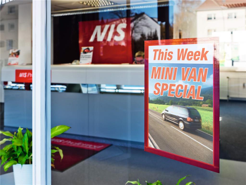 Durable Okvir DURAFRAME A4, rdeč (4899), 1 kos