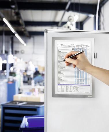 Durable Okvir DURAFRAME MAGNETIC NOTE A4, srebrn