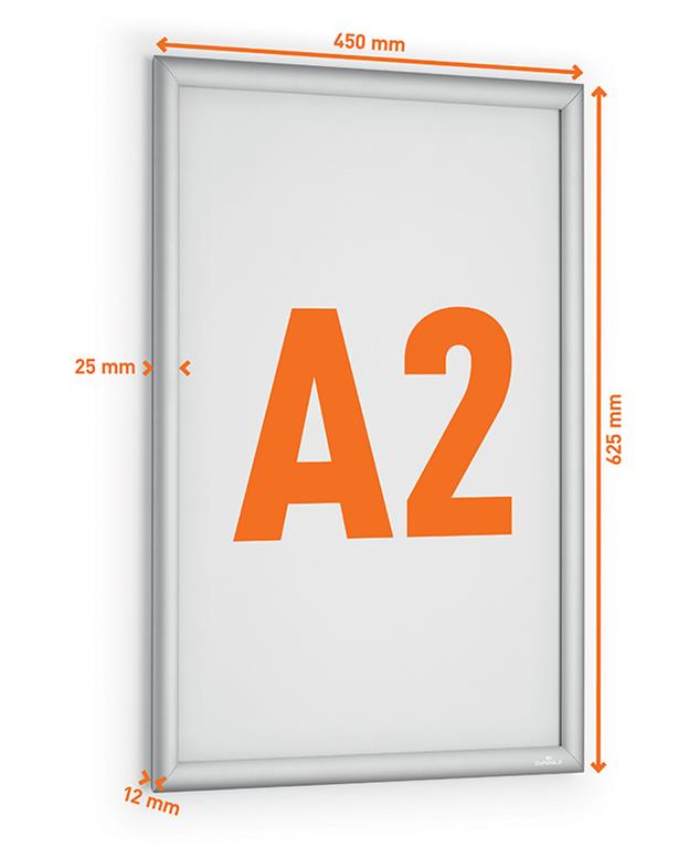 Durable Okvir za letake Snap A2 - zunanji