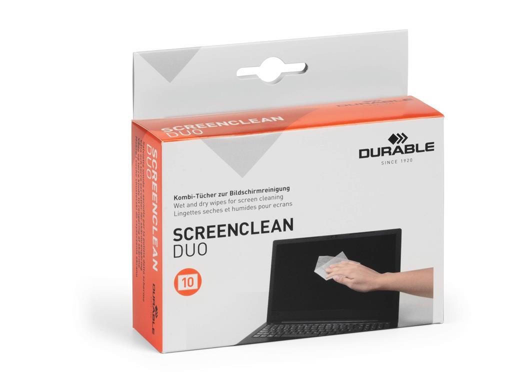 Durable Čistilni robčki za ekran Screenclean DUO