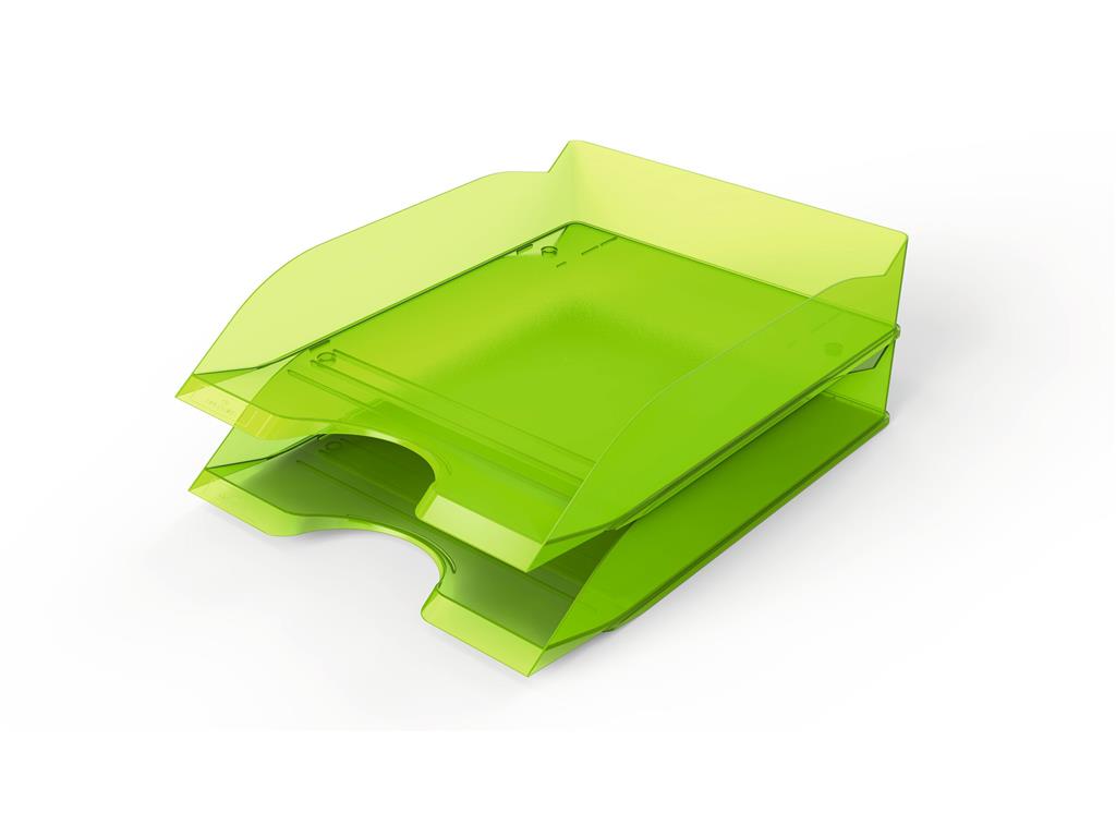 Durable Pisemski odlagalnik BASIC prosojno zelen