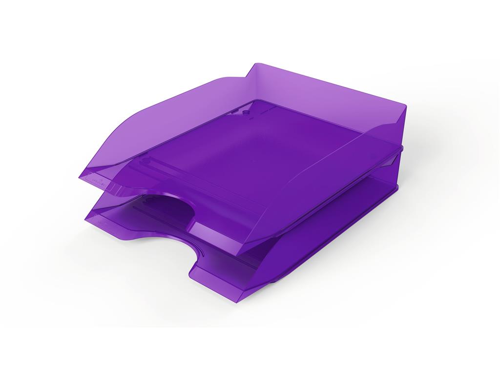 Durable Pisemski odlagalnik BASIC prosoj. vijola