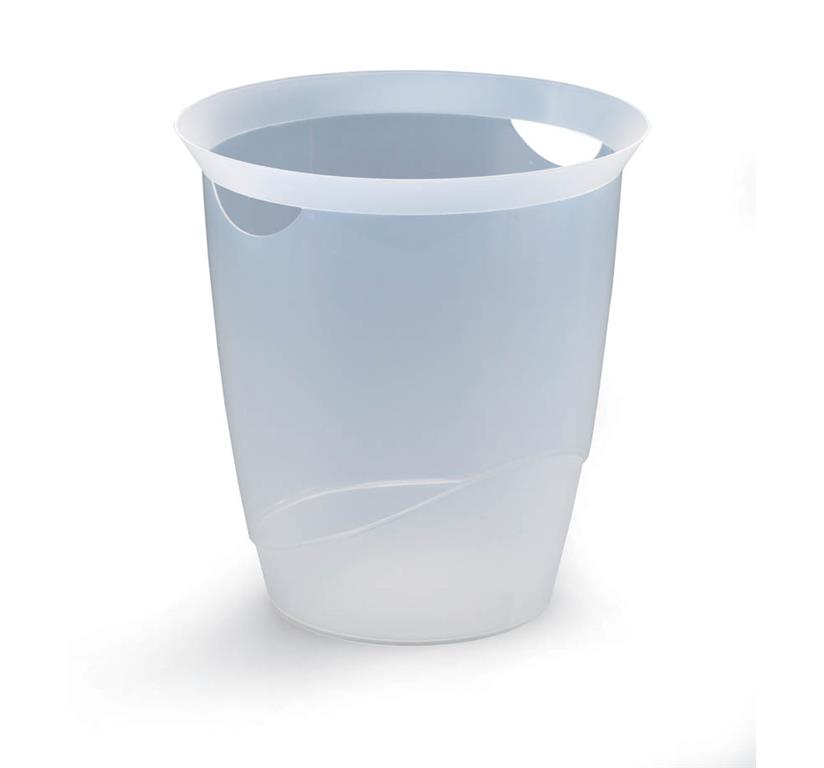 Durable Koš za smeti TREND prozoren