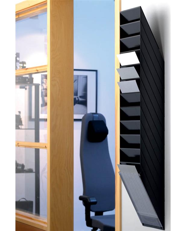 Durable Flexiboxx stenski 12 A4 črn