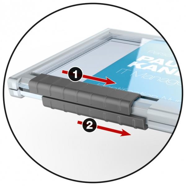 Durable Ovitek za magnetne kartice PUSHBOX