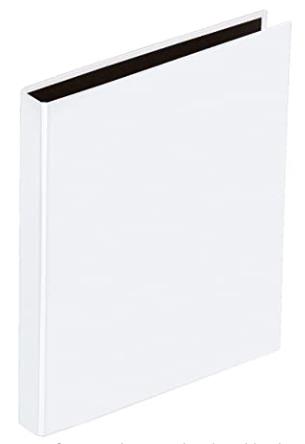 Pagna Rinčna mapa A5, 2 rinki, bela