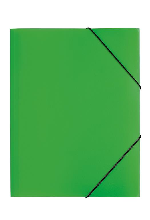 Pagna Mapa z zavihki in el. A4, zelena