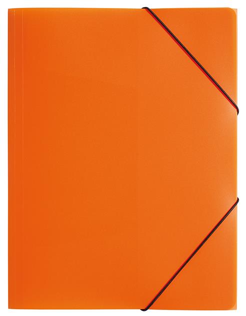 Pagna Mapa z zavihki in el. A4, oranžna