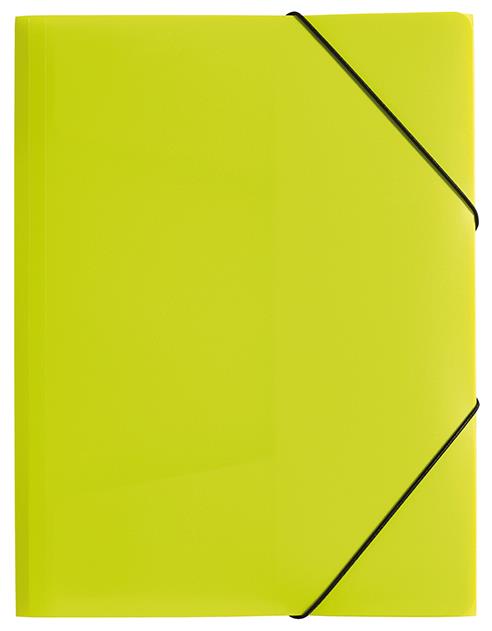 Pagna Mapa z zavihki in el. A4, sv.zelena