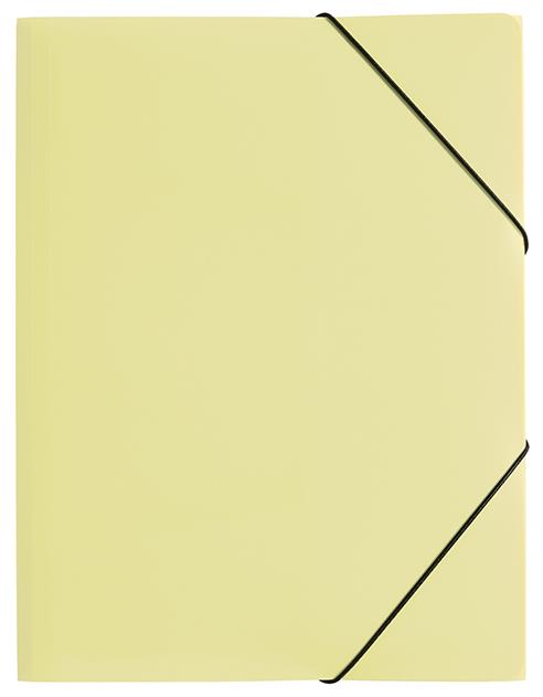 Pagna Mapa z zavihki in el. A3, rumena