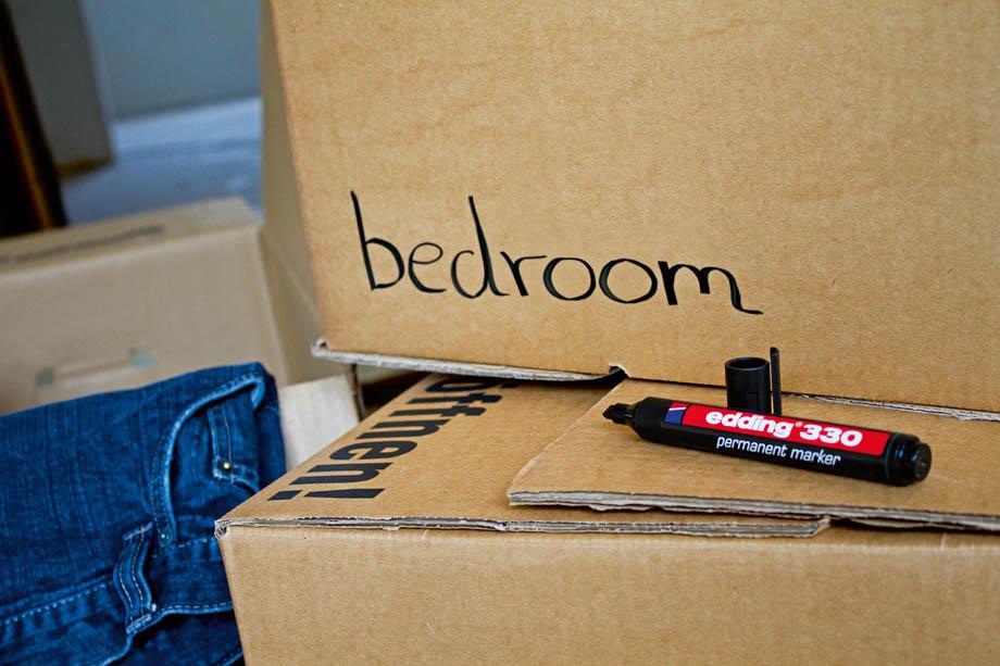 Edding Marker perm. E-330, rez. kon., rjav