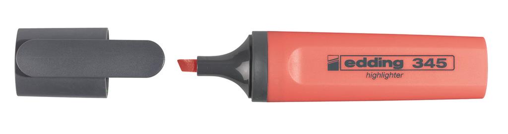 Edding Tekst marker E-345, rdeč