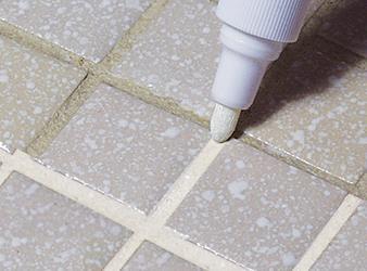 Edding Marker za fuge E-8200, 2-4 mm, bel