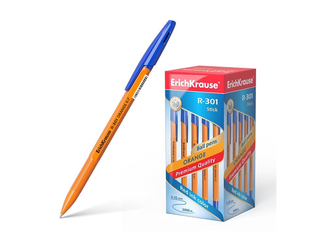 ErichKrause Kemični svinčnik R-301 0,7, moder
