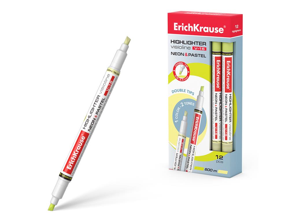 ErichKrause Označevalnik teksta Visioline V-16,rumen