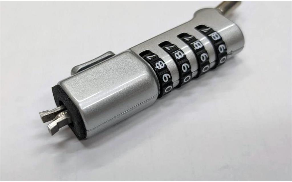 eSTUFF Varnostna ključavnica, koda, Wedge Slot