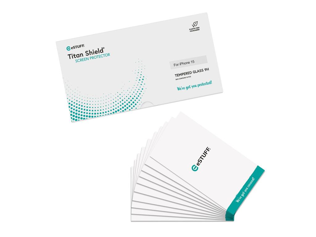 eSTUFF INFINITE iPhone 15 Zaščitno steklo