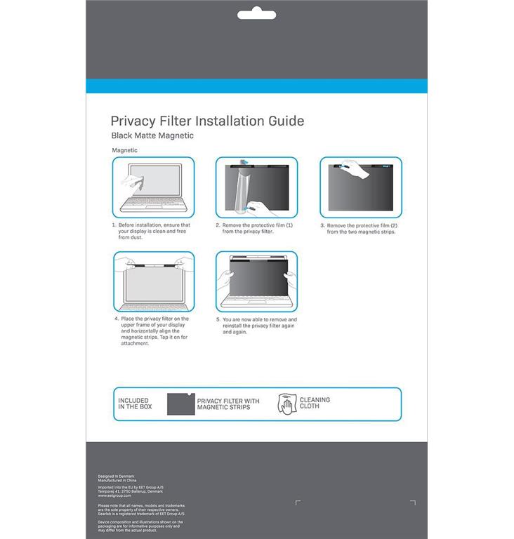 eSTUFF Filter zasebnosti magnetnii Macbook Air