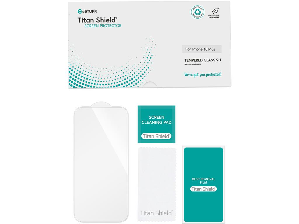 eSTUFF INFINITE iPhone 16 Plus/15 Plus Clear