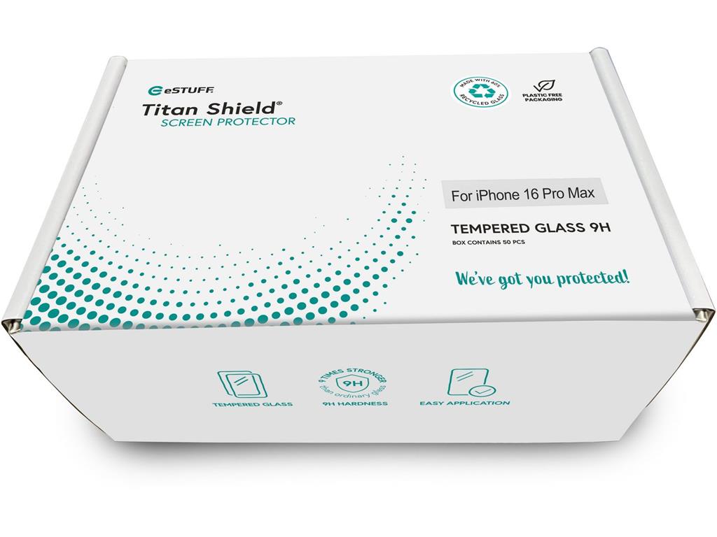 eSTUFF INFINITE iPhone 16 Pro Max prozoren